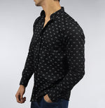 Load image into Gallery viewer, Vote-Shirt-Black-Patterned
