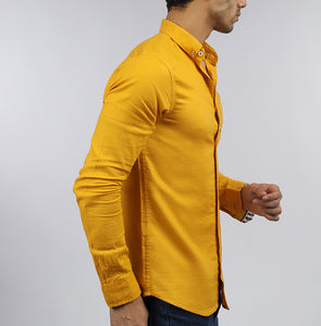 فوت- قميص- أصفر مستردة