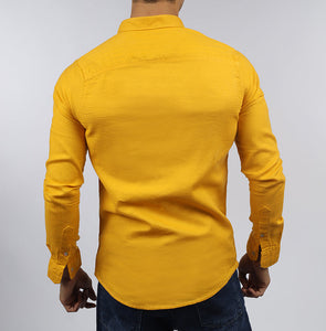 فوت- قميص- أصفر مستردة