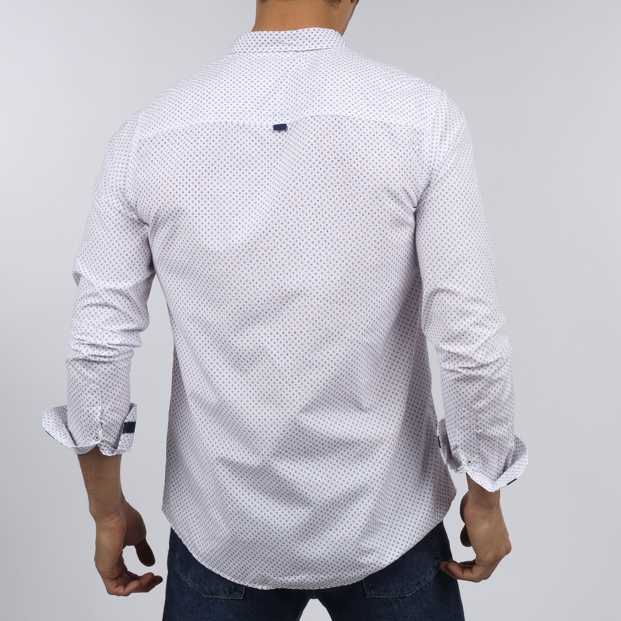 Vote-Shirt-White-Patterned