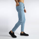 Load image into Gallery viewer, Vote- Slim Fit Trousers- Sky blue- Jeans
