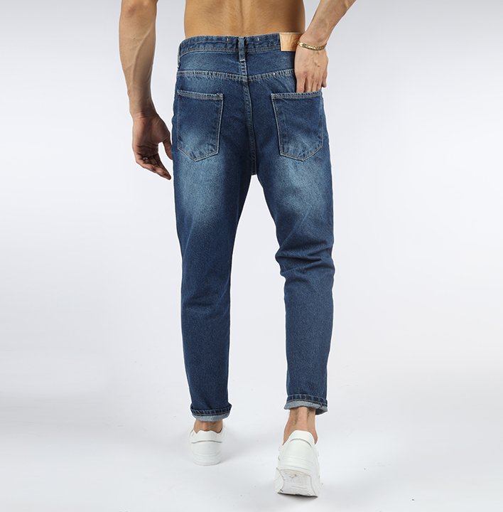 Vote- Boy Friend Trousers-Blue-Ripped-jeans