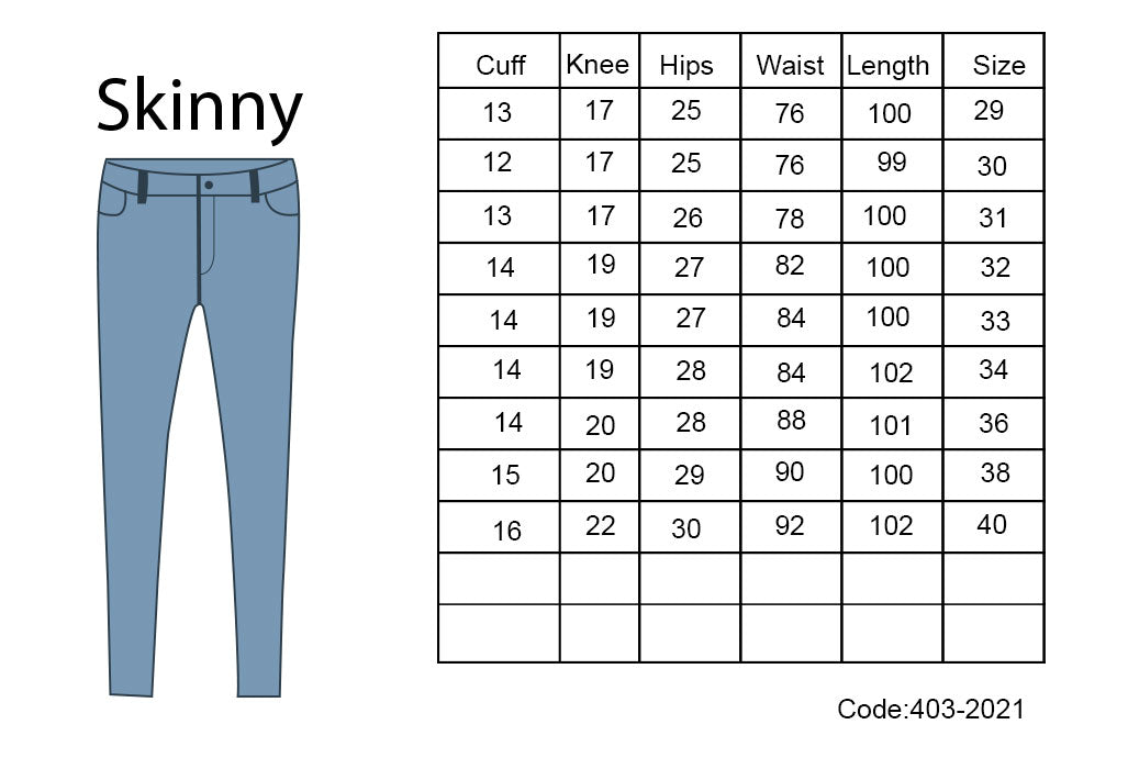 Vote-Skinny Trousers-Ripped steel blue jeans