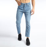 Load image into Gallery viewer, Vote-Boyfriend Trousers-Sky blue jeans
