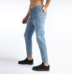Load image into Gallery viewer, Vote-Boyfriend Trousers-Sky blue jeans
