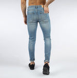 Load image into Gallery viewer, Vote- skinny Trousers- light blue jeans
