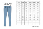 Load image into Gallery viewer, Vote-Skinny Trousers-Icy grey jeans
