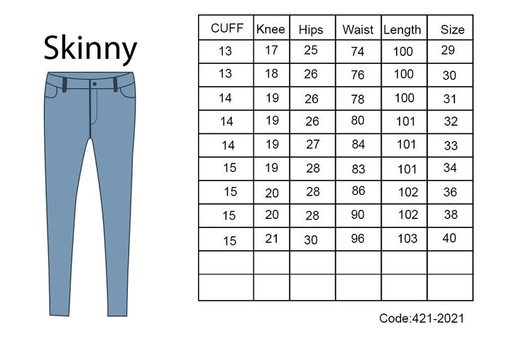 Vote- skinny Trousers- light blue jeans