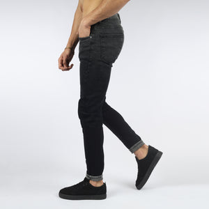 Vote-Skinny Trousers-Gradient grey jeans