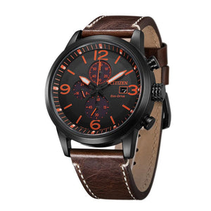 Citizen Casual Watch For Men Analog Leather - CA0617-11E