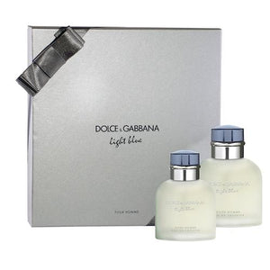 Dolce & Gabbana Light Blue for him Set of 2 (125ml EDT+40ml EDT)