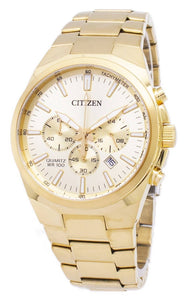 Citizen Men White Dial Stainless Steel Band Watch - AN8172-53P