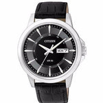 Load image into Gallery viewer, Citizen Men&#39;s Black Dial Leather Band Watch - BF2011-01E
