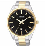 Load image into Gallery viewer, Citizen Men&#39;s Black Dial Stainless Steel Band Watch - BI1034-52E
