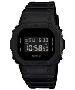 Casio G-Shock Square Resin Digital Watch for Men - DW-5600BB-1DR- Black