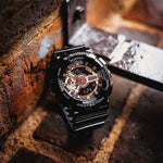 Load image into Gallery viewer, Casio G-SHOCK Rose Gold Dial Resin Band Round analog Unisex Watch - Ga-110MMC-1aDR- Black
