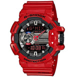 Load image into Gallery viewer, Casio Black Dial Silicone Band Watch for Men - GBA-400-4ADR
