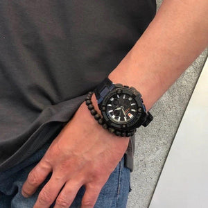 Casio G-Shock Analog-Digital Black Dial Men's Watch-GST-S130BC-1ADR (G858)