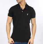 Load image into Gallery viewer, vote-polo-t-shirt-black
