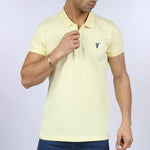 Load image into Gallery viewer, Vote-polo t-shirt- light yellow
