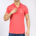 Load image into Gallery viewer, Vote-polo t-shirt- flamingo
