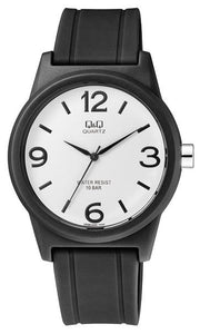 Q&Q Analog White Dial Unisex Watches - VR35J020Y